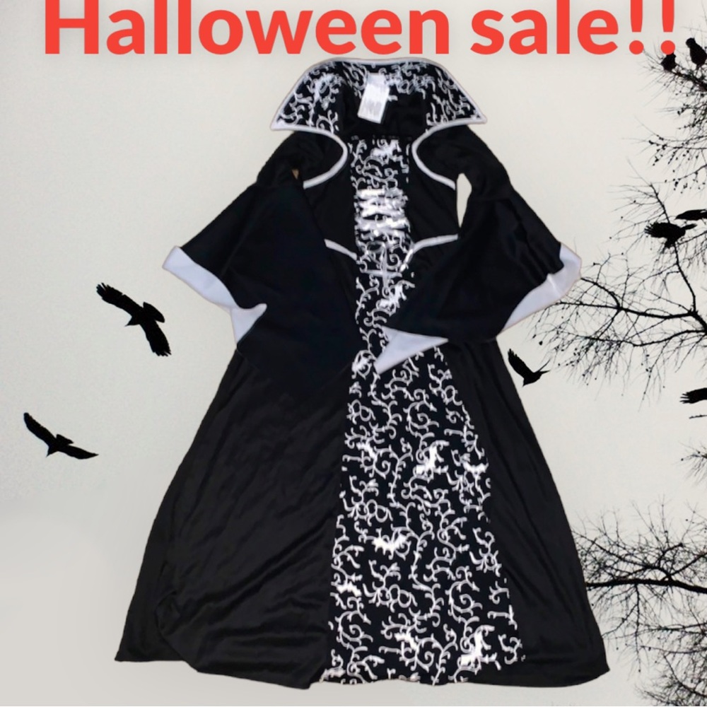 Girls Dracula Halloween Costume